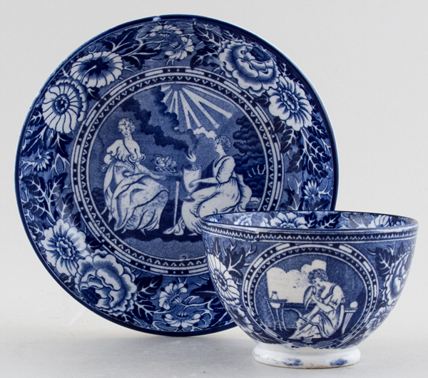 Teabowl and Saucer c1815